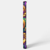 Fleur de Lis Mardi Gras Samsung Galaxy Hoesje (Linkerkant)