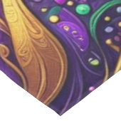 Fleur de Lis Mardi Gras Tafelkleed (Gekanteld)
