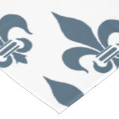 Fleur-de-Lis: Marineblauw Tafelkleed (Gekanteld)