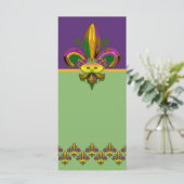 Fleur de lis Mask (Staand voorkant)