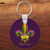 Fleur de lis Mask Sleutelhanger (Voorkant)