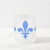 Fleur de lis matglas koffiemok (Center)