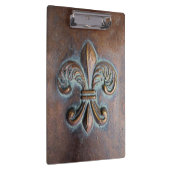 Fleur De Lis, met een druk van koper Klembord (Rechts)