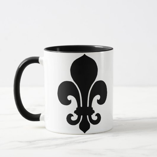 Fleur De Lis Mok (Links)