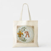 Fleur De Lis Monogram Tote Bag (Achterkant)