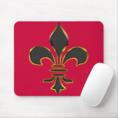 Fleur-de-lis Mousepad Muismat (Met muis)