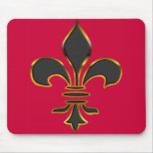 Fleur-de-lis Mousepad Muismat (Voorkant)