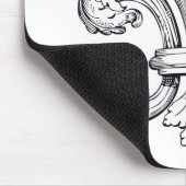 fleur de lis muismat (Hoek)