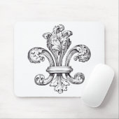 fleur de lis muismat (Met muis)
