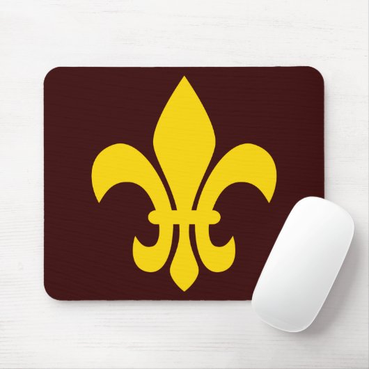 Fleur de Lis Muismat (Met muis)