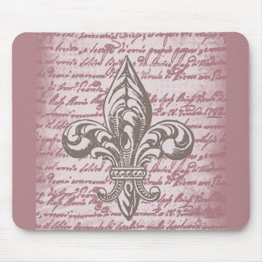 Fleur De lis Muismat (Voorkant)