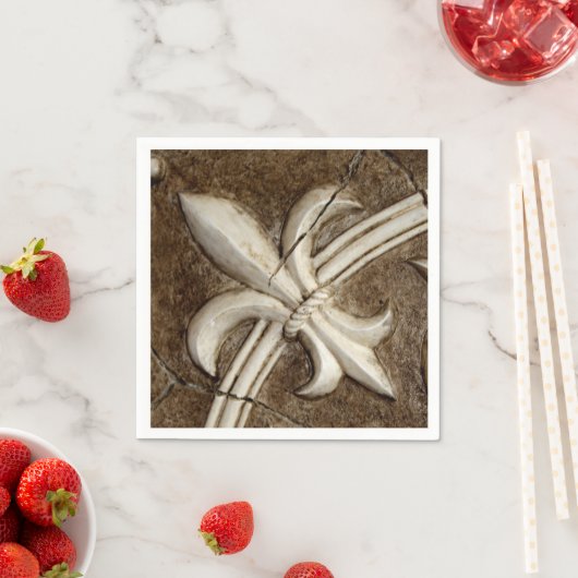 Fleur de Lis Napkin Servetten (Insitu)