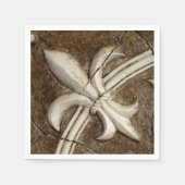 Fleur de Lis Napkin Servetten (Voorkant)