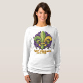 Fleur-de-lis New Orleans 1718 T-shirt (Voorkant volledig)