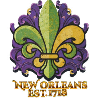 Fleur-de-lis New Orleans 1718 T-shirt