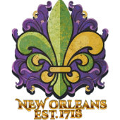 Fleur-de-lis New Orleans 1718 T-shirt
