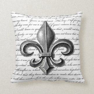 Fleur-de-Lis New Orleans Design Pillow Kussen
