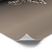 Fleur De Lis New Orleans Poster Jewel Sparkle (Hoek)