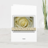 Fleur de lis NOLA Bruid Bling Kaart (Achterkant)