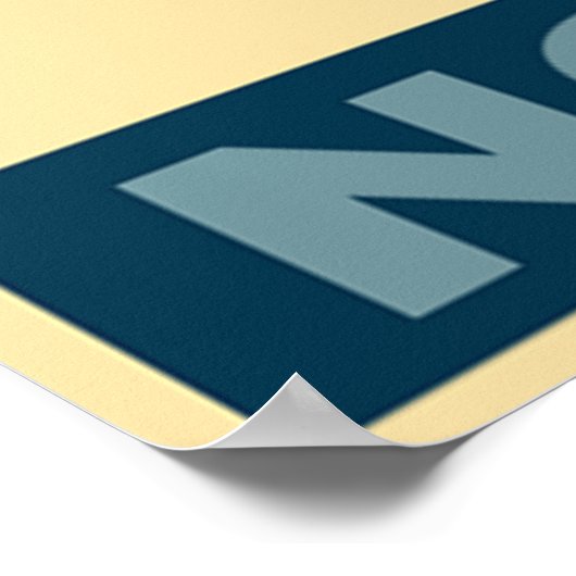 Fleur De Lis NOLa Poster (Hoek)