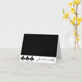 Fleur De Lis Note Kaart (Gele Bloem)