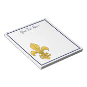 Fleur-de-lis Notitieblok (Schuin)