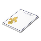 Fleur-de-lis Notitieblok (Linkerzijde)
