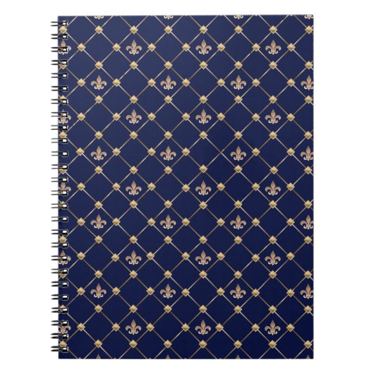 Fleur de Lis Notitieboek (Voorkant)