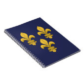 Fleur-de-lis Notitieboek (Rechterzijde)