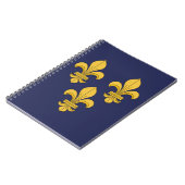 Fleur-de-lis Notitieboek (Linkerzijde)