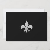 Fleur De Lis Notitiekaartje (Achterkant)