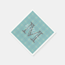 Fleur-de-lis Old World Tegel Napkins