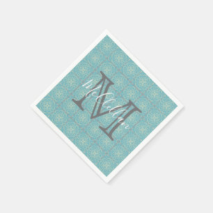 Fleur-de-lis Old World Tegel Napkins Servetten