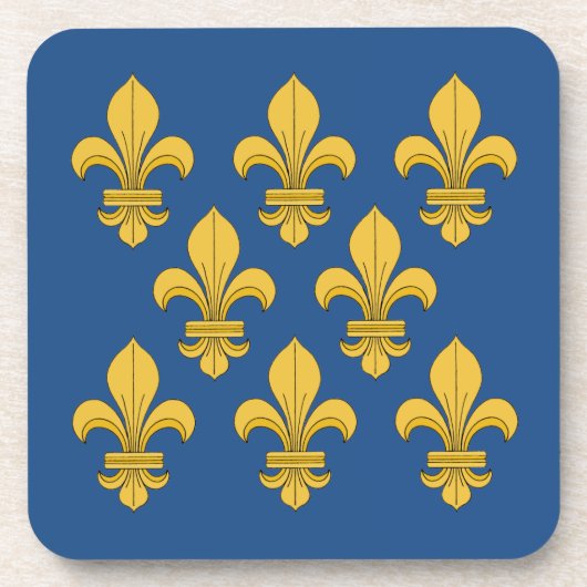 Fleur-de-lis Onderzetter (Voorkant)