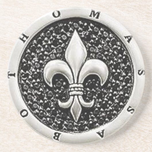 Fleur de lis Onderzetter (Voorkant)