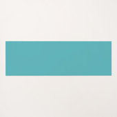  Fleur de Lis op Blauwgroen Turquoise Yogamat (Achterkant (horizontaal))