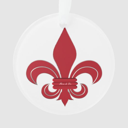 Fleur de Lis Ornament (voorkant)