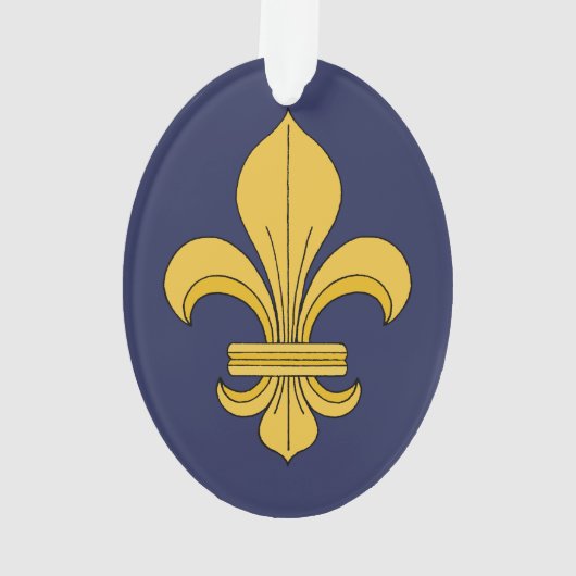 Fleur-de-lis Ornament (achterkant)