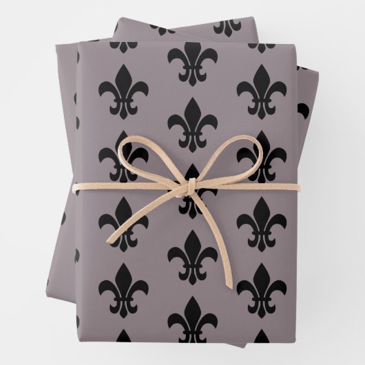 Fleur De Lis-papierpakbladen Inpakpapier Vel (In situ)