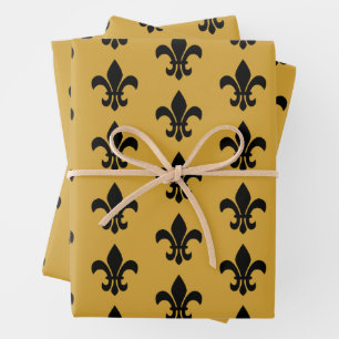 Fleur De Lis-papierpakbladen Inpakpapier Vel