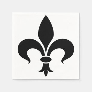 Fleur de Lis Paris Franse thema papier servetten