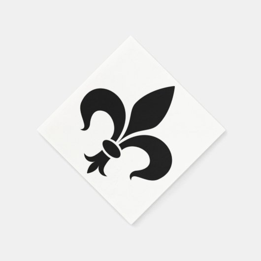 Fleur de Lis Paris Franse thema papier servetten (Hoek)