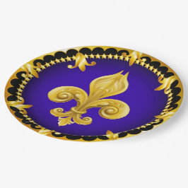 Fleur de Lis Party Goods Paper Bord
