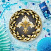 Fleur de Lis Party Goods Paper Bord (Feest)