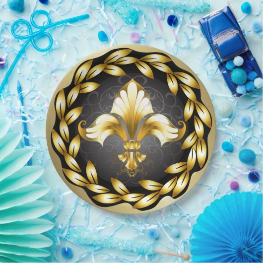 Fleur de Lis Party Goods Paper Bord (Feest)