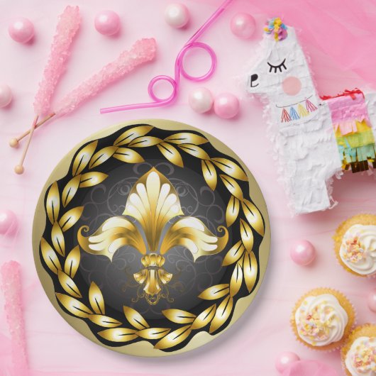 Fleur de Lis Party Goods Paper Bord (Feest)