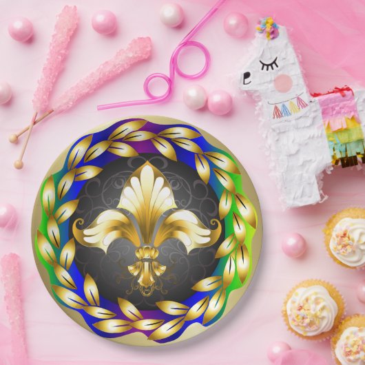 Fleur de Lis Party Goods Paper Bord (Feest)