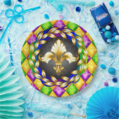 Fleur de Lis Party Goods Paper Bord (Feest)