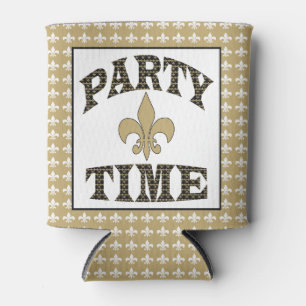 Fleur de Lis Party Time Blikjeskoeler