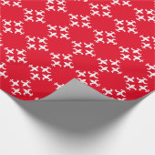 Fleur De Lis Patroon Cadeaupapier (Hoek)